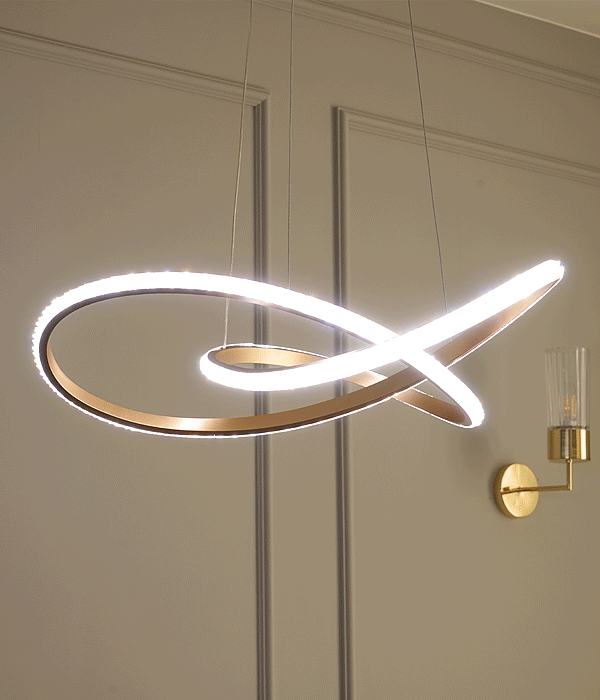 노라 40W 크리스탈 식탁등 LED식탁등