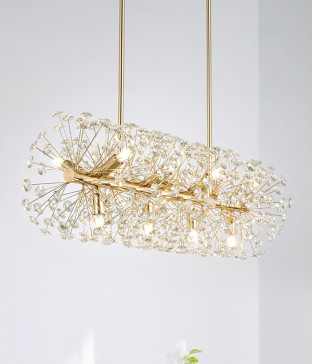 아론 12등 식탁조명 LED식탁등 펜던트조명 크리스탈식탁등