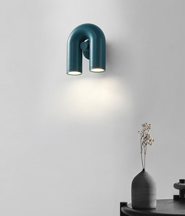 엑스 2등 벽등 LED 8W 2Color