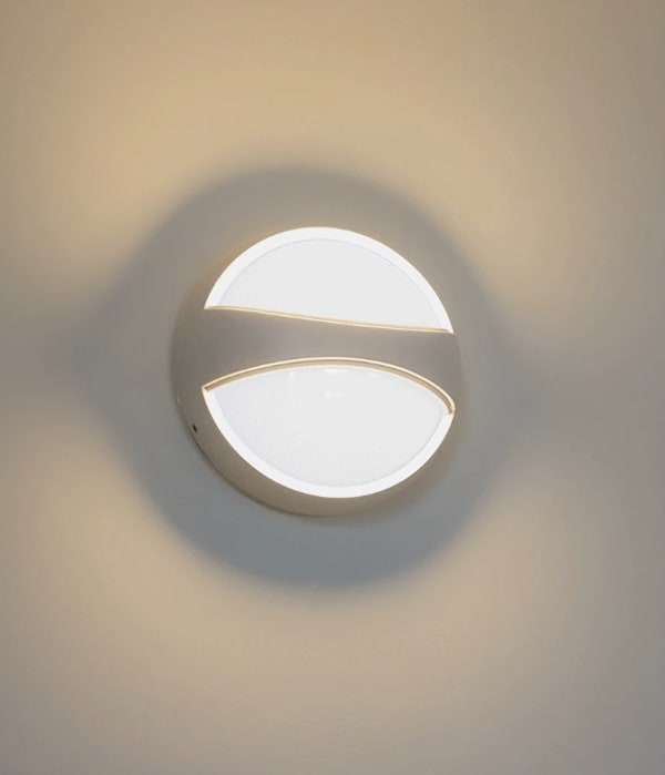 에글리 8W LED 외부벽등 벽전등 (화이트, 블랙)